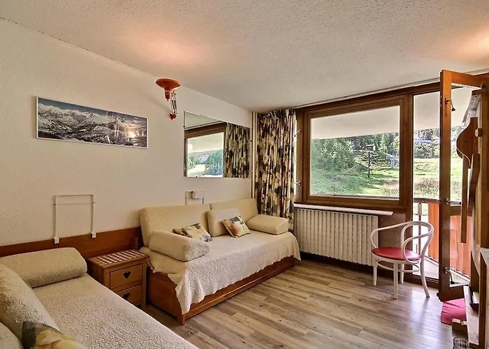 Appartement Sud Au Pied Des Pistes Avec Wi-fi - Fr-1-455-115 La Plagne